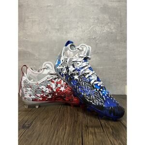 Under Armour UA Spotlight Clone MC LE USA Football Cleats Mens Size 10.5